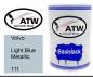 Preview: Volvo, Light Blue Metallic, 111: 500ml Lackdose, von ATW Autoteile West.